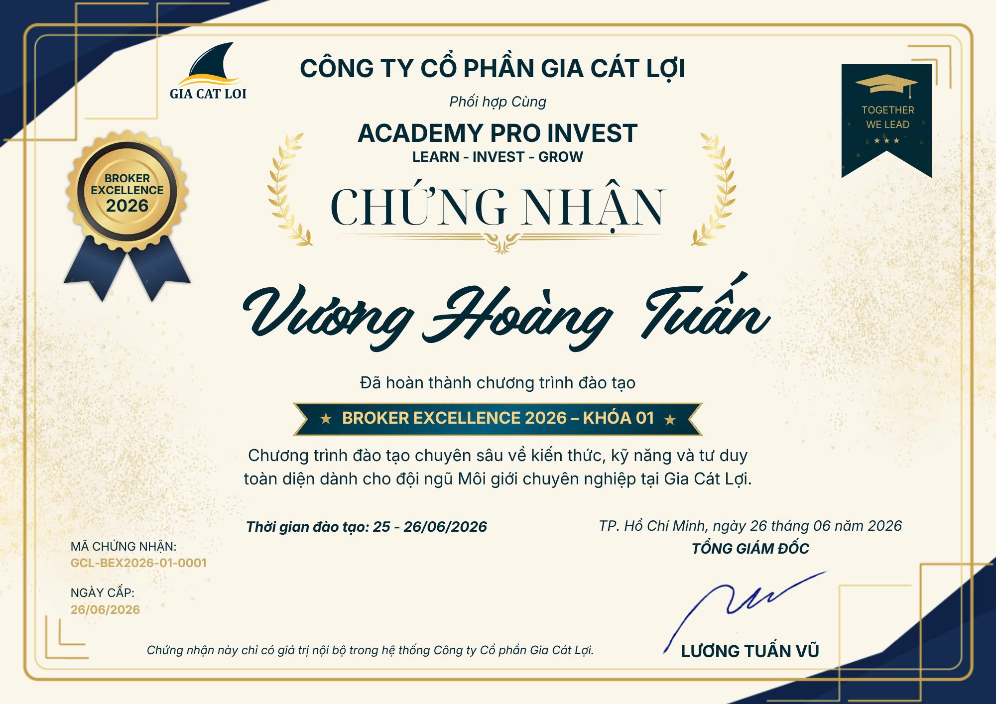 Chứng nhận