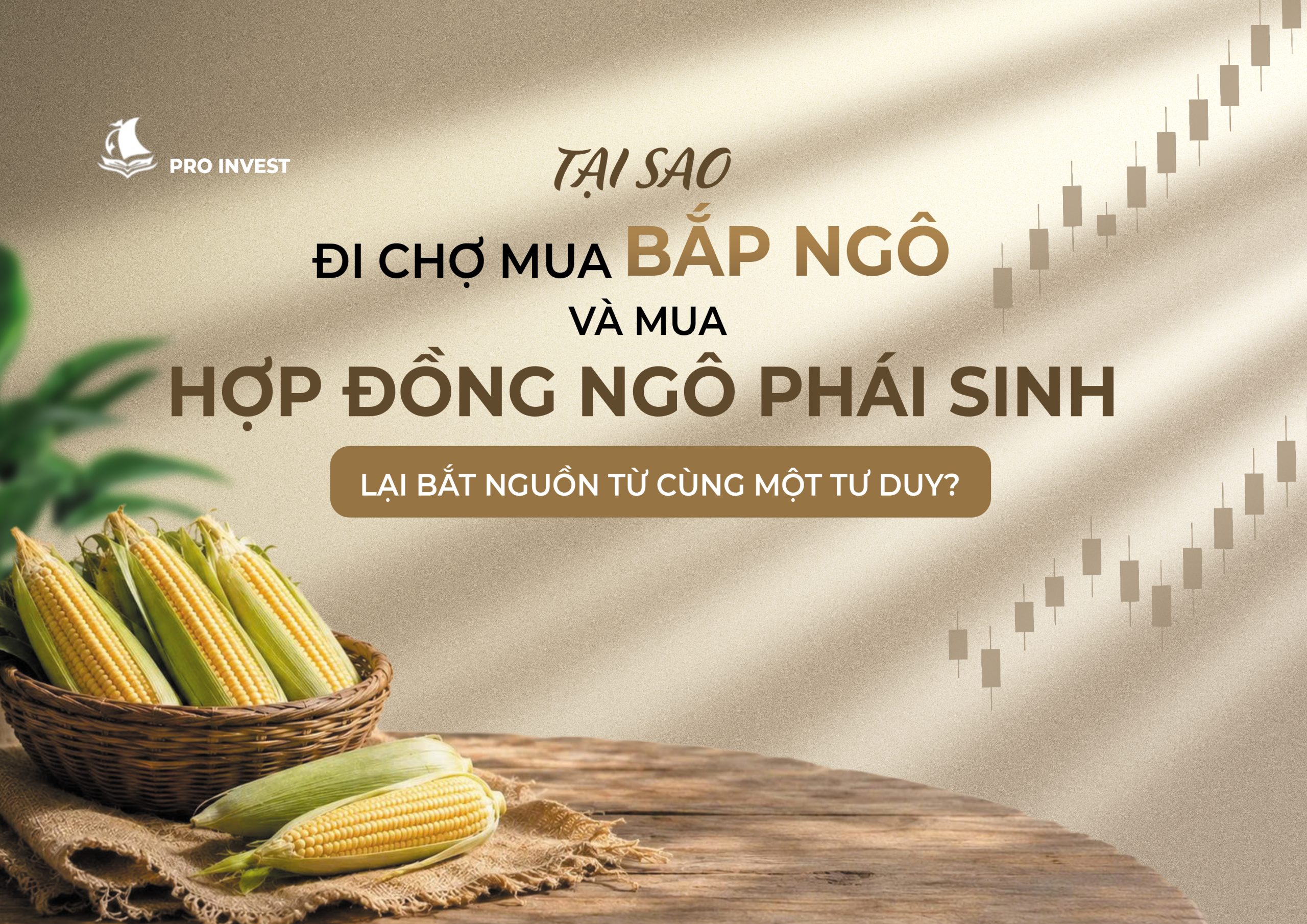 TẠI SAO ĐI CHỢ MUA BẮP NGÔ VÀ MUA HỢP ĐỒNG NGÔ PHÁI SINH LẠI BẮT NGUỒN TỪ CÙNG MỘT TƯ DUY?